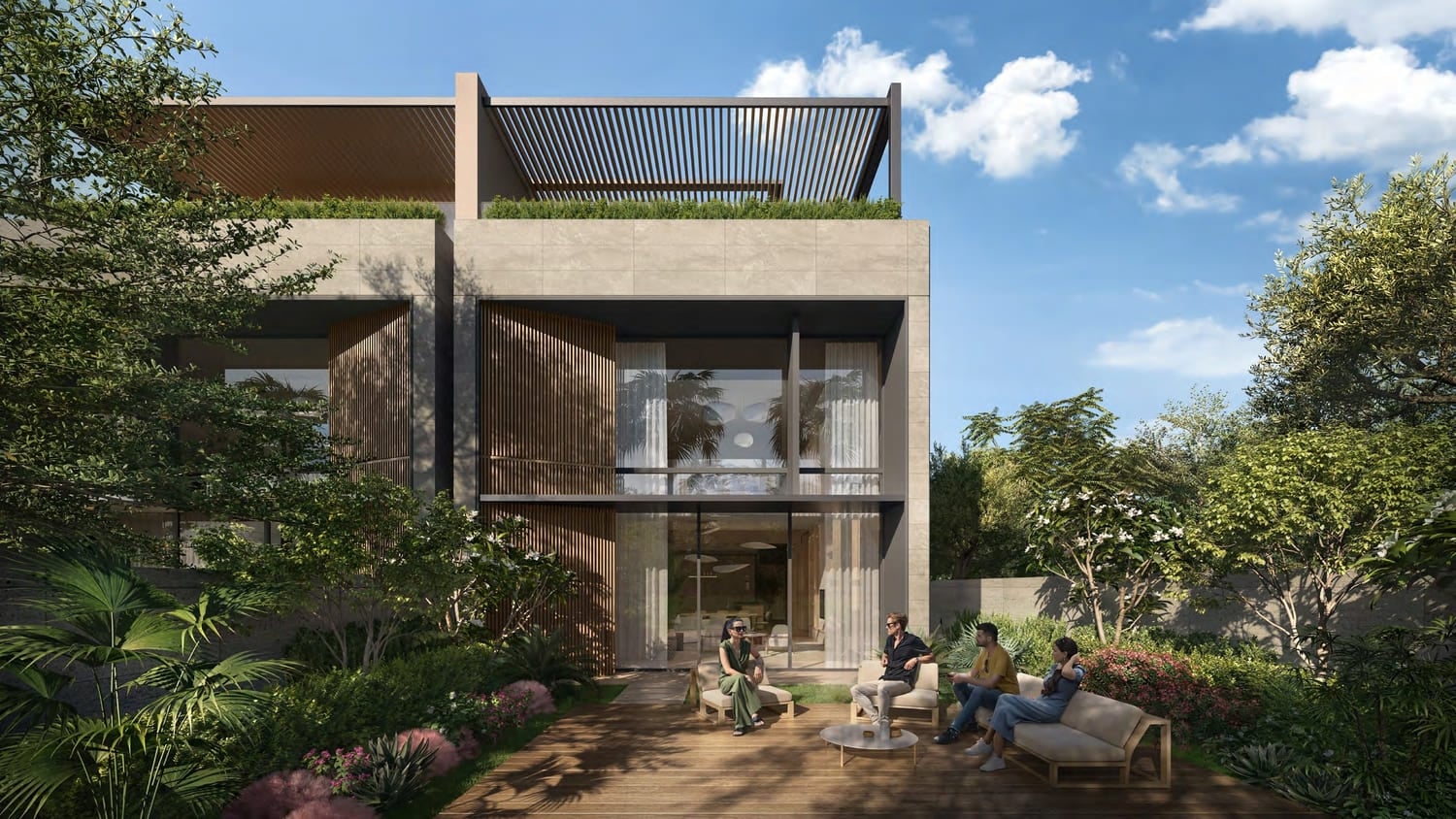Amara by Majid Al Futtaim, image 2 of 12. Render supplied by developer.