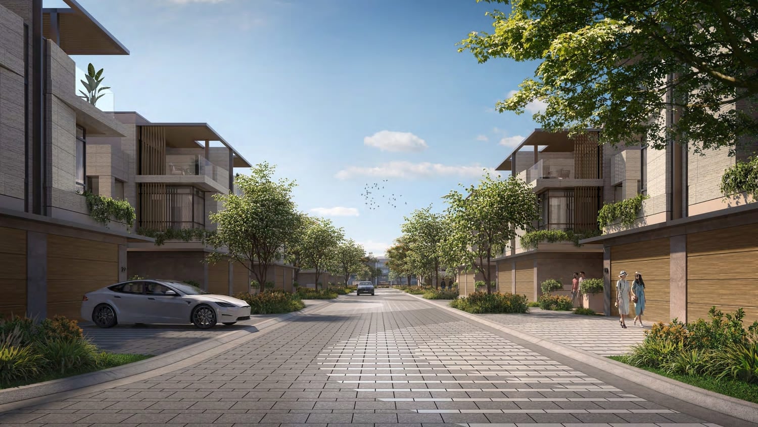 Amara by Majid Al Futtaim, image 3 of 12. Render supplied by developer.