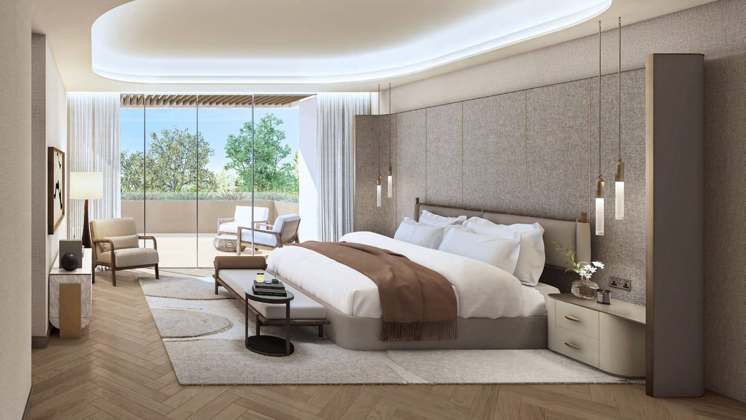 Amara by Majid Al Futtaim, image 9 of 12. Render supplied by developer.