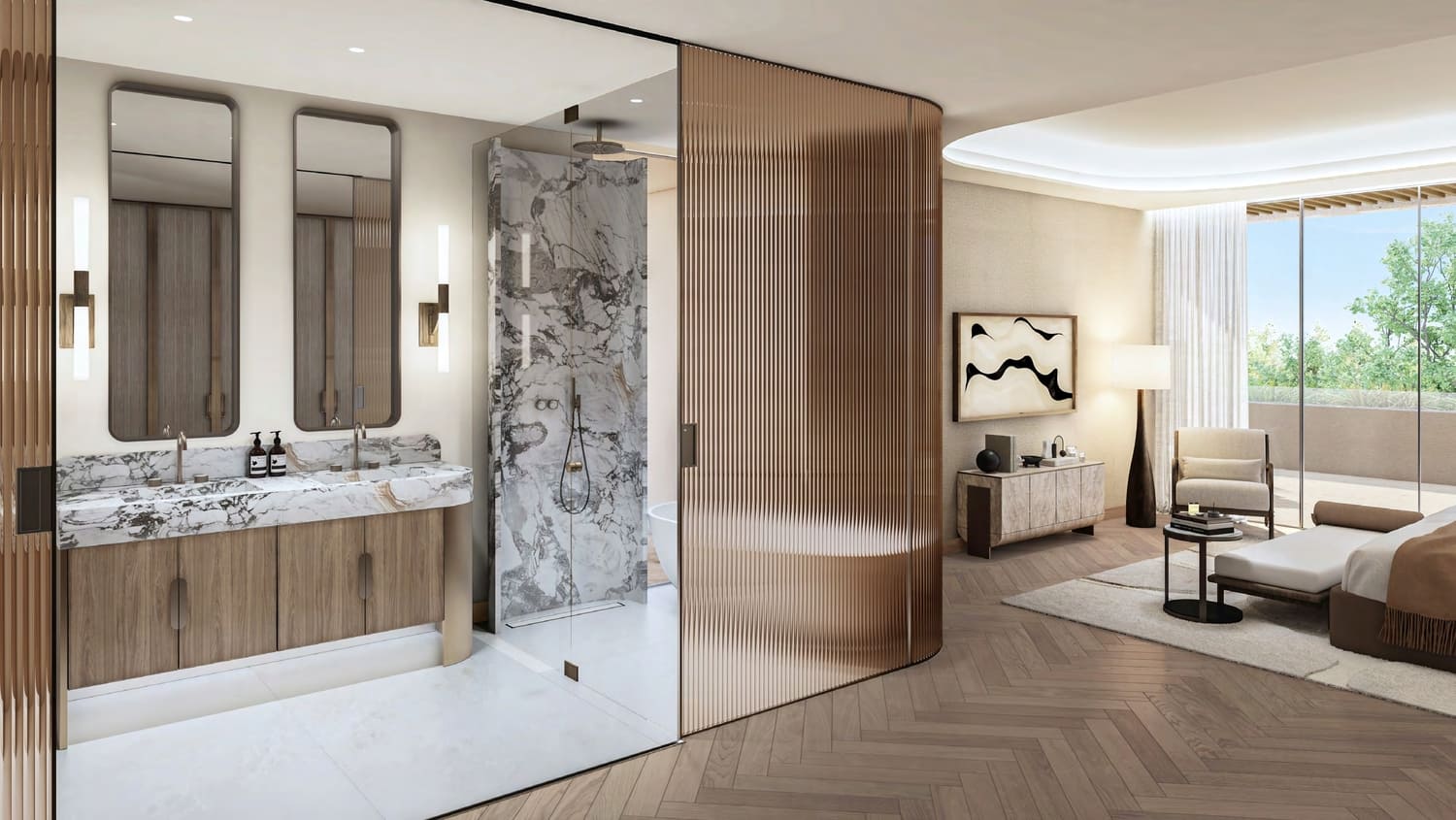 Amara by Majid Al Futtaim, image 10 of 12. Render supplied by developer.