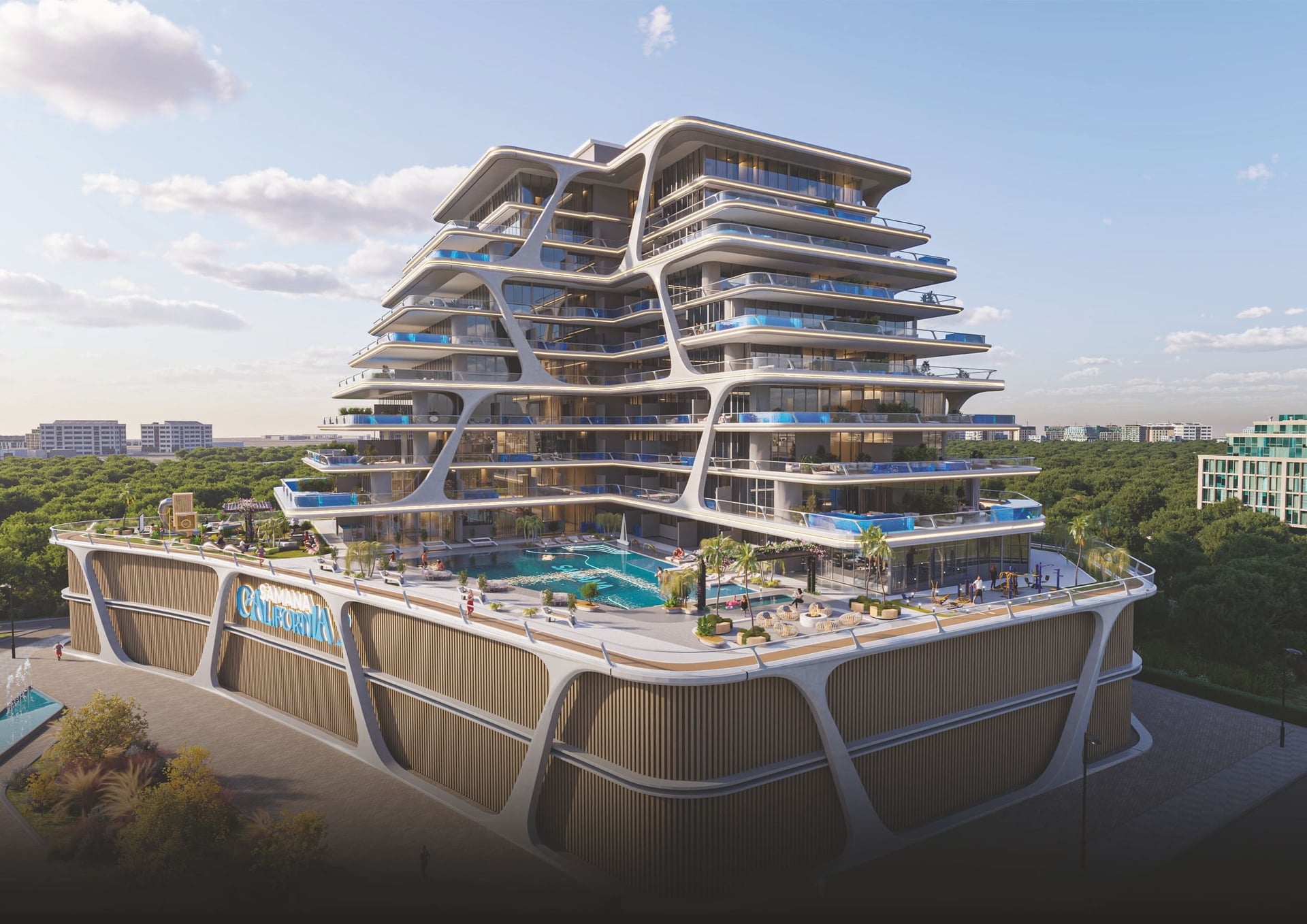 Samana California Phase 2, image 2 of 16. Render supplied by developer.