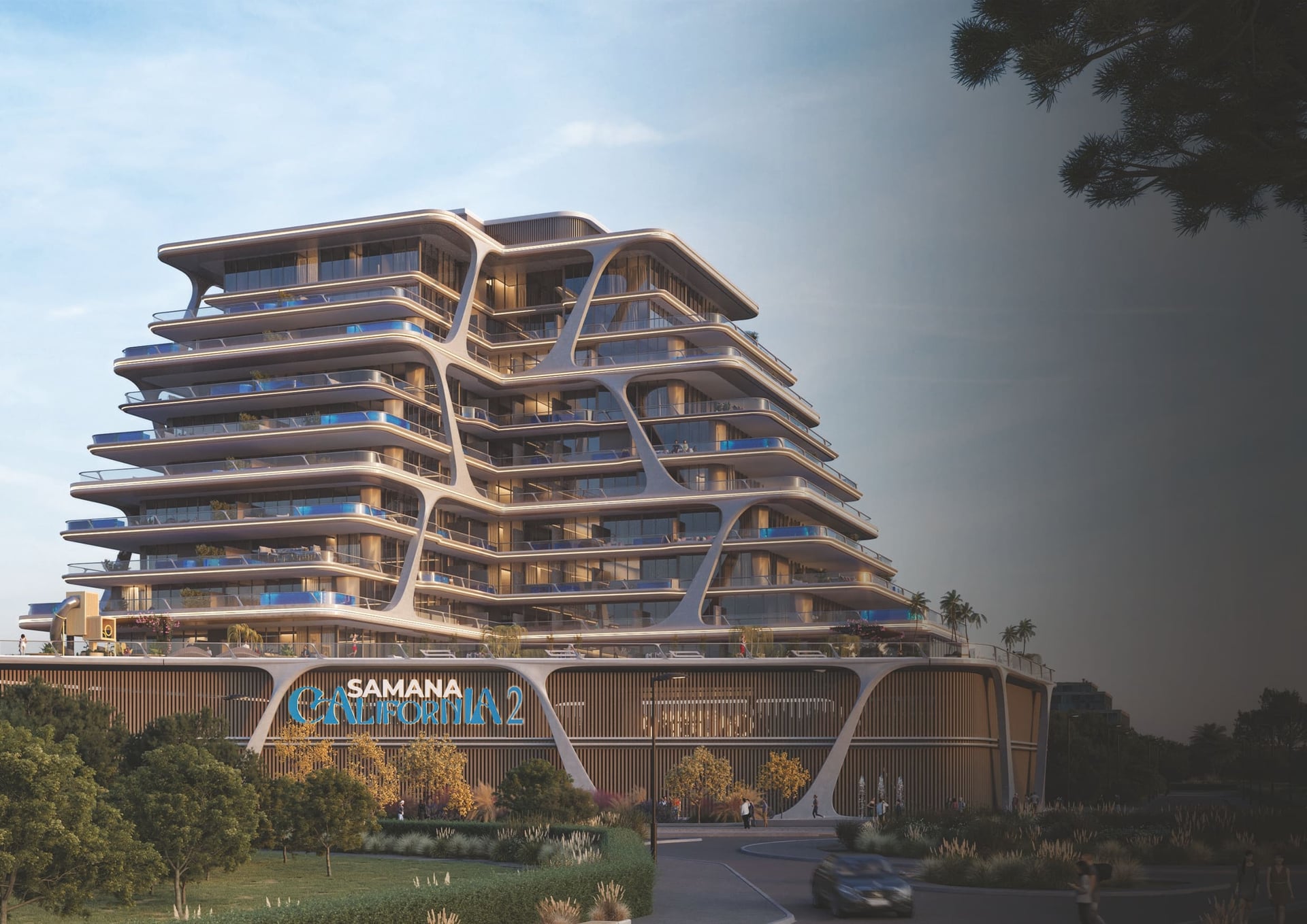 Samana California Phase 2, image 4 of 16. Render supplied by developer.