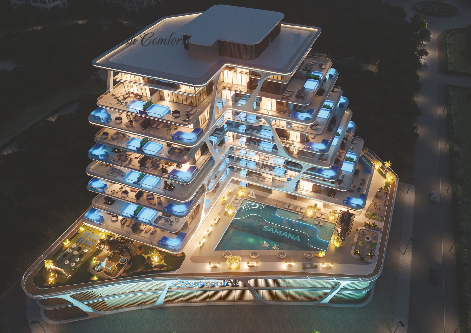 Samana California Phase 2, image 8 of 16. Render supplied by developer.
