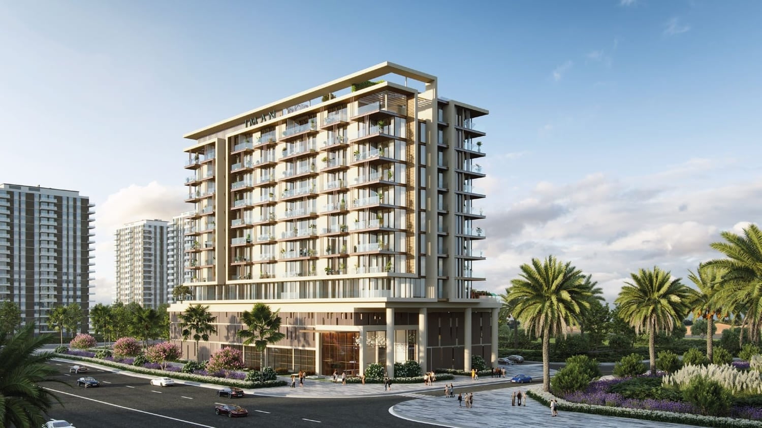 The Grove by IMAN Developers, Dubai Hills Estate. Render supplied by developer.