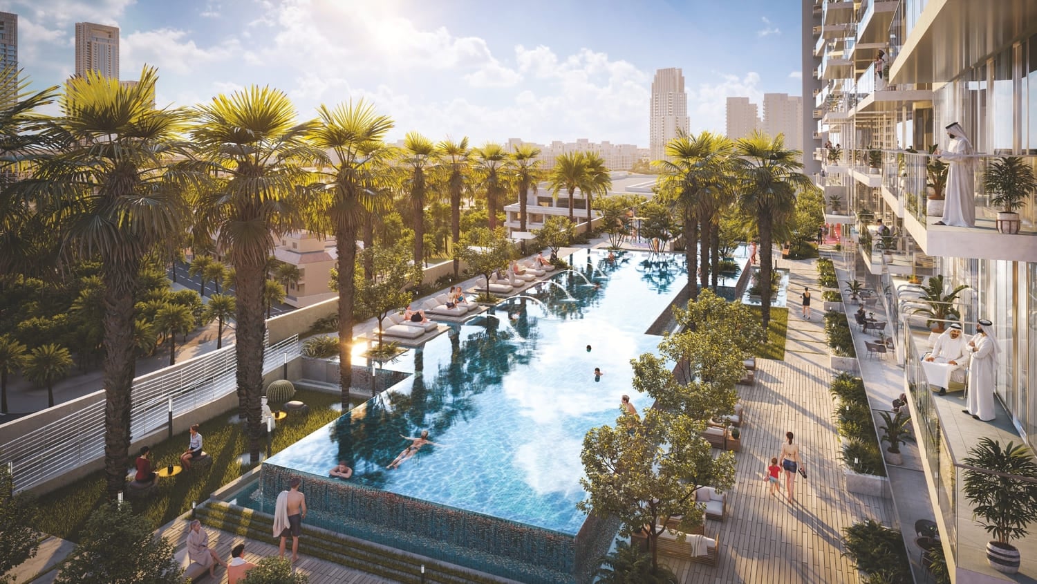 One Park Central by IMAN Developers, image 1 of 10. Render supplied by developer.