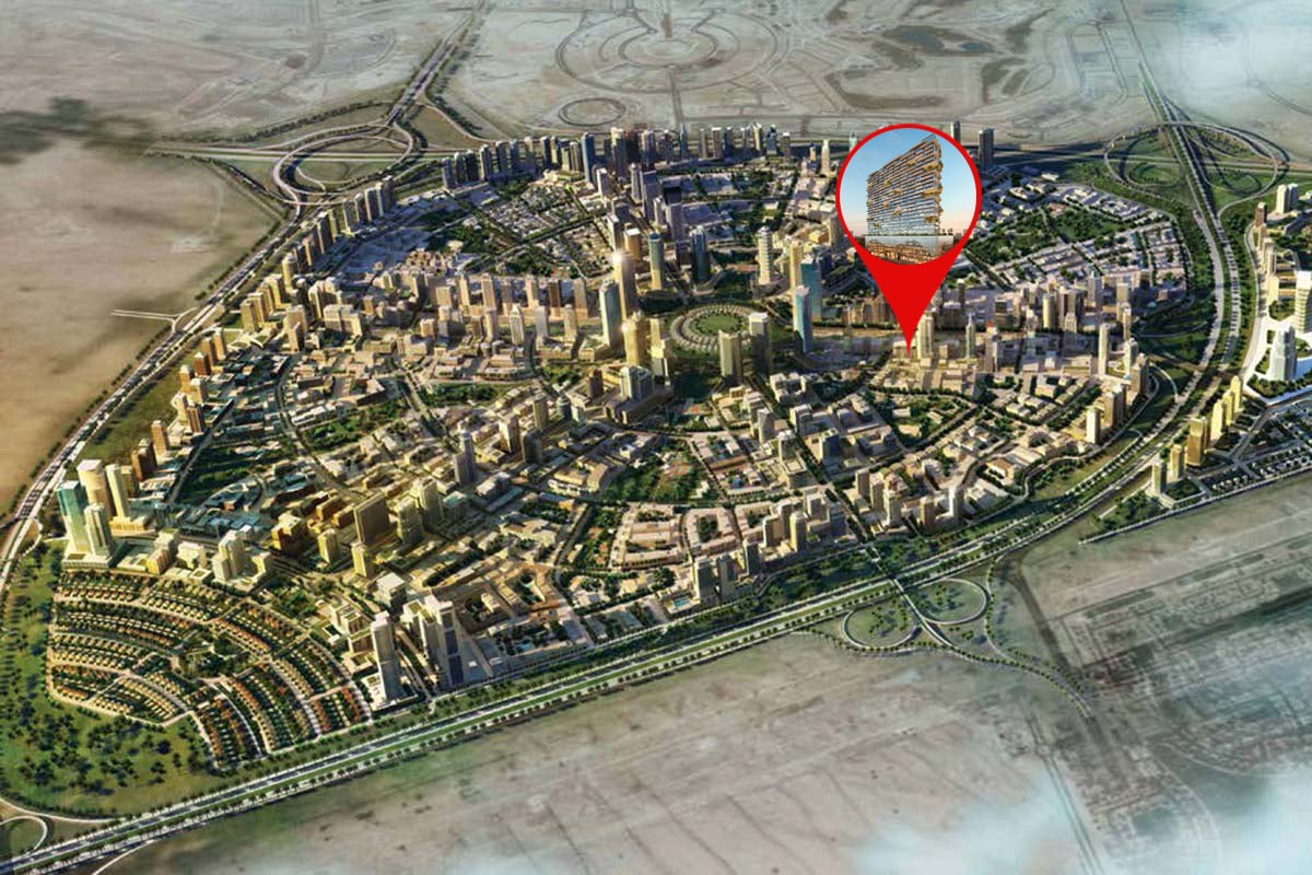 One Park Central by IMAN Developers, image 8 of 10. Render supplied by developer.