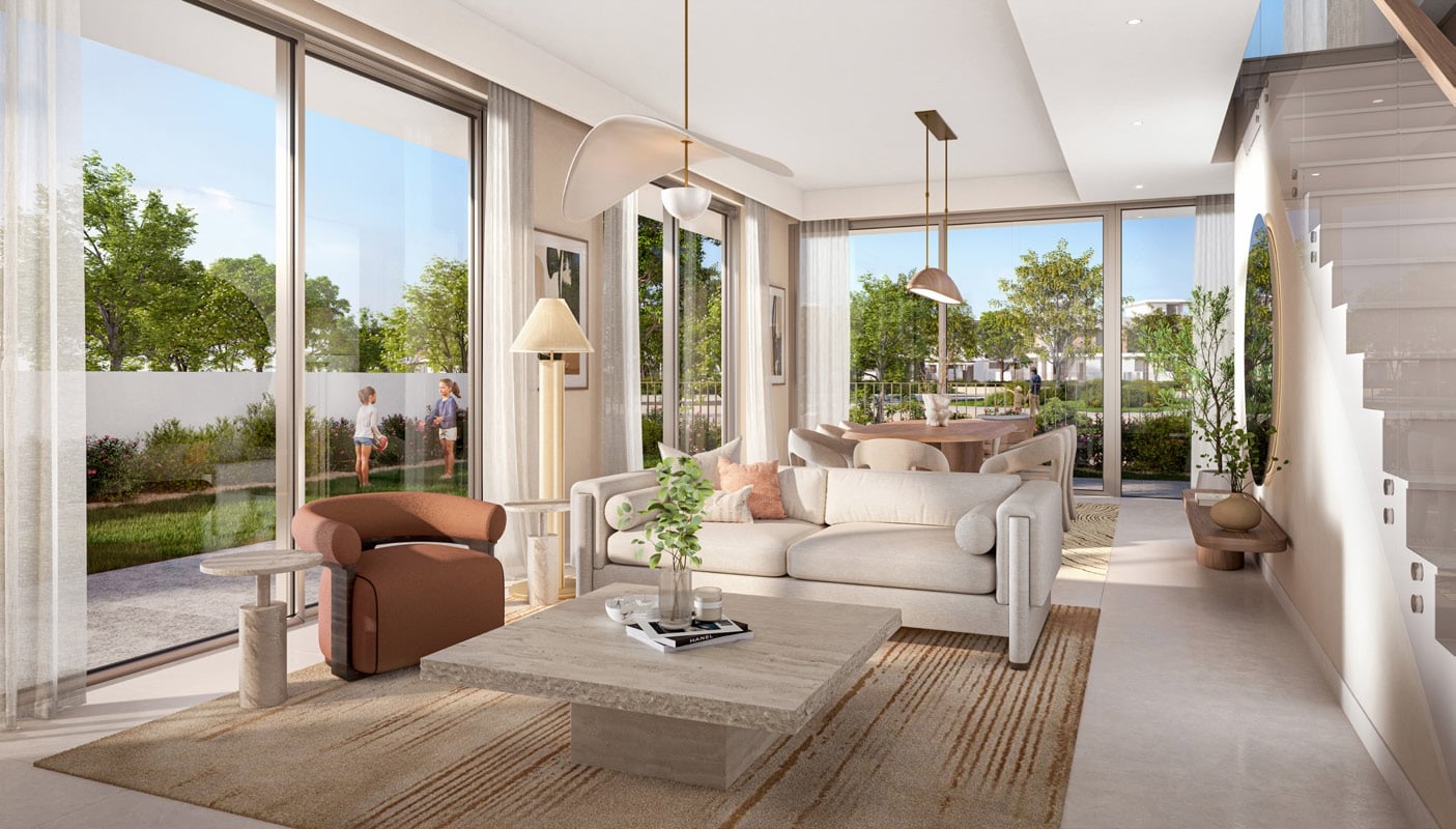 Avena at The Valley by Emaar, image 8 of 9. Render supplied by developer.