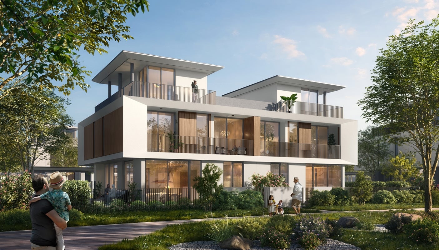 Avena at The Valley by Emaar, image 3 of 9. Render supplied by developer.
