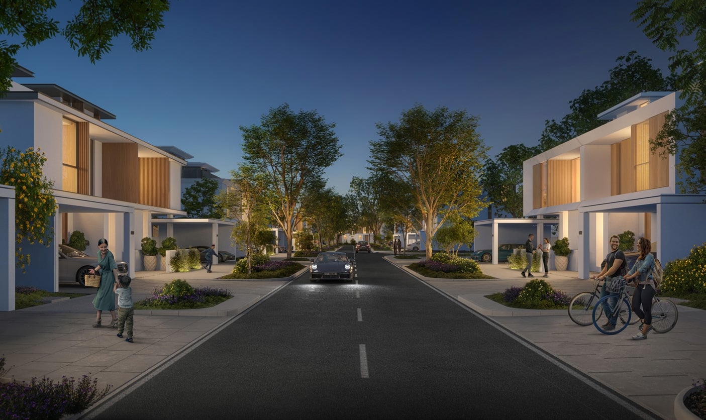 Avena at The Valley by Emaar, image 4 of 9. Render supplied by developer.