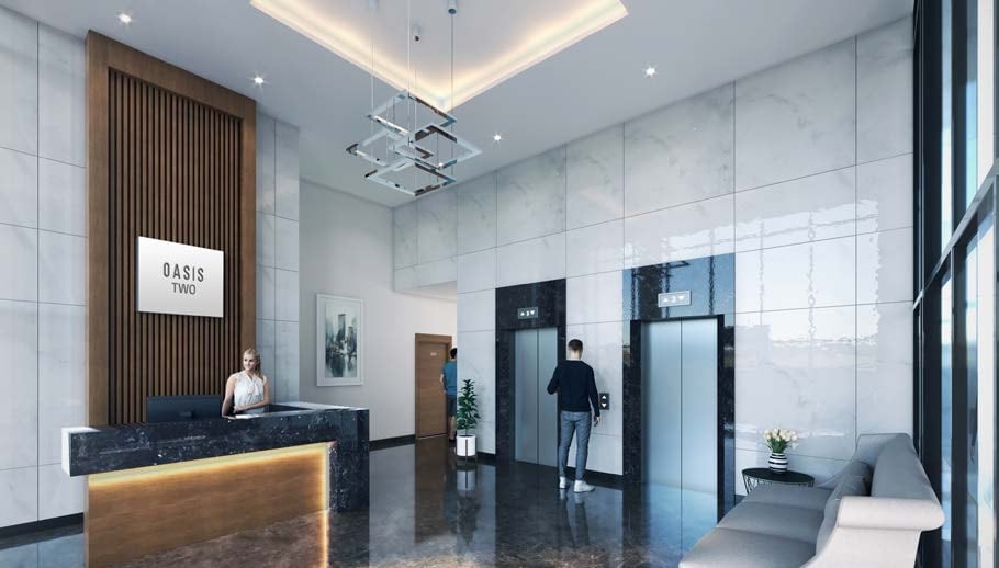 Oasis Two by Reportage, image 8 of 9. Render supplied by developer.