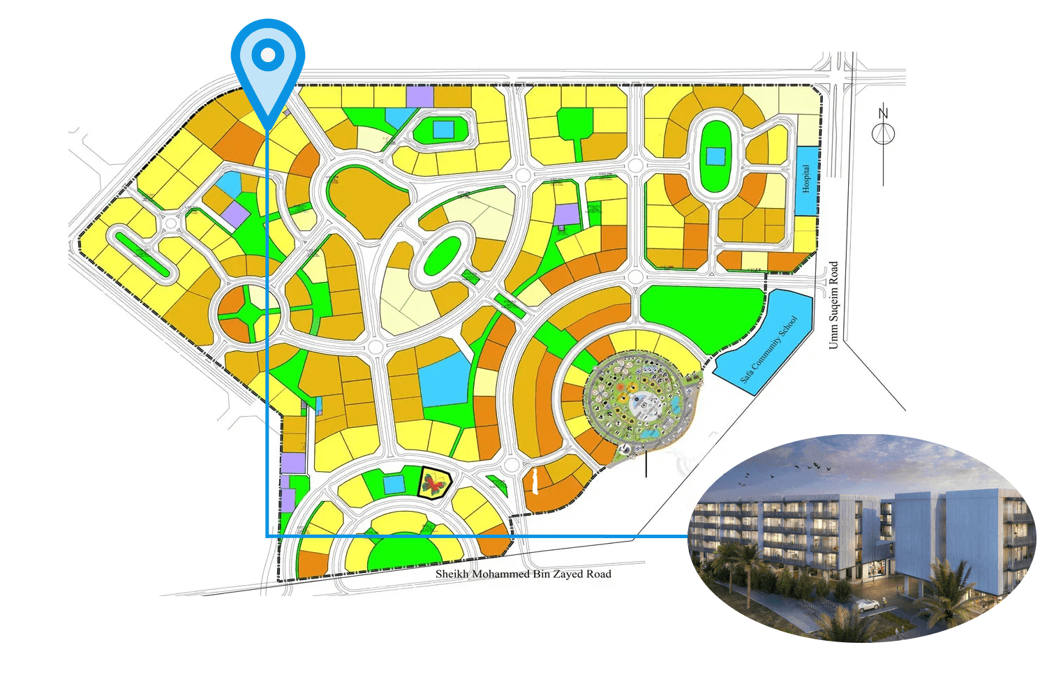 Q Gardens Boutique Residences by AYS Developers, image 8 of 9. Render supplied by developer.