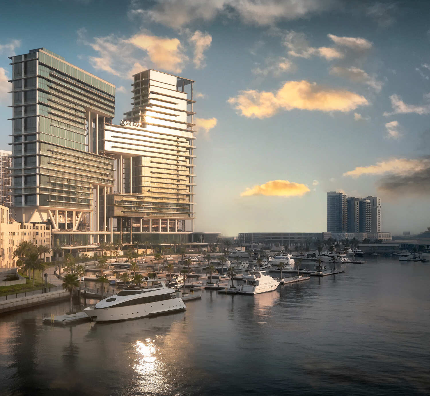 The LANA Residences by Omniyat Properties, Business Bay. Render supplied by developer.