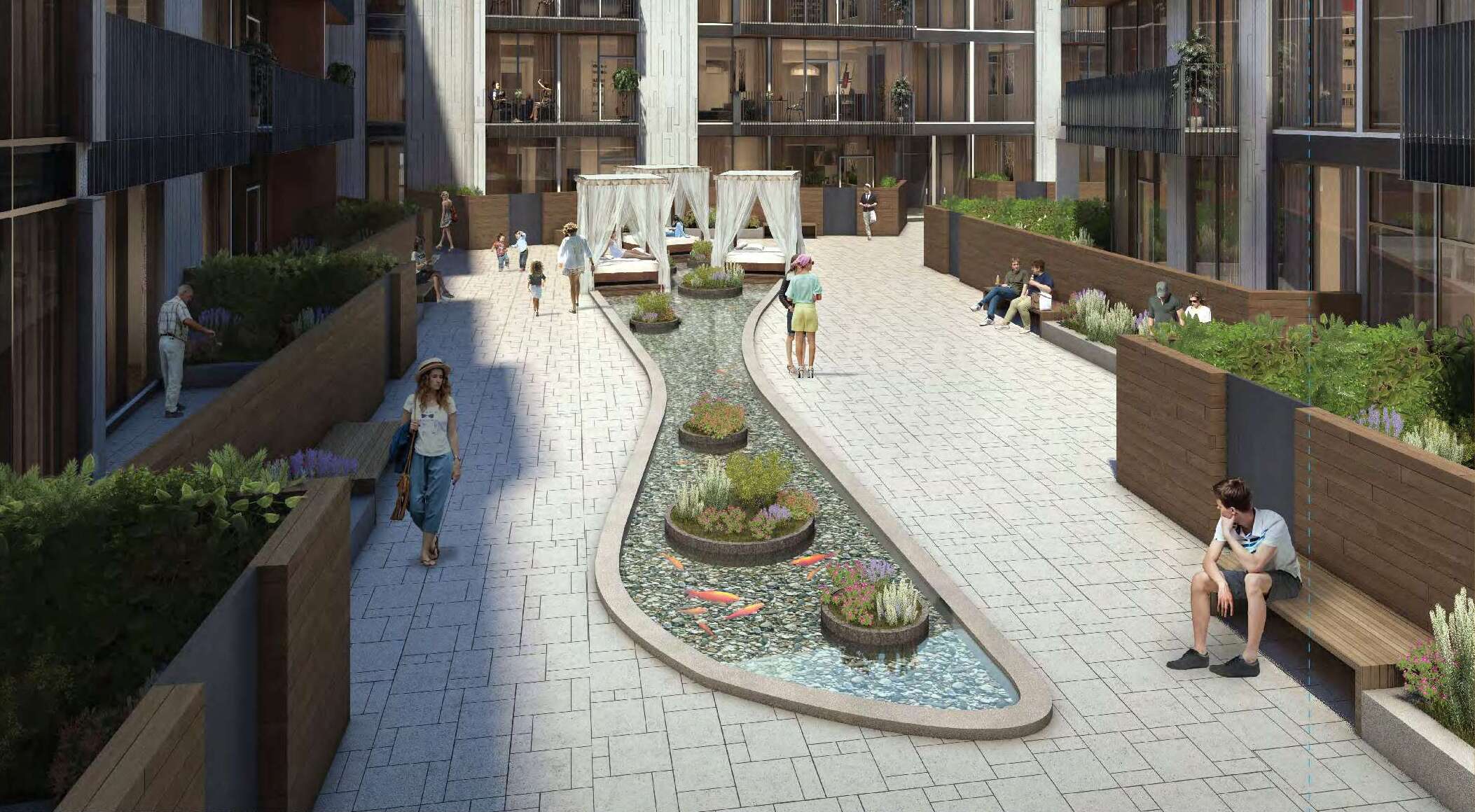 Q Gardens Boutique Residences by AYS Developers, image 2 of 9. Render supplied by developer.