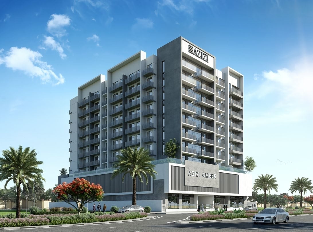 Azizi Amber, Al Furjan. Render supplied by developer.