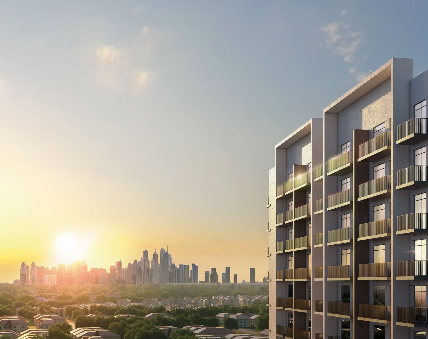 Azizi Amber, image 1 of 6. Render supplied by developer.