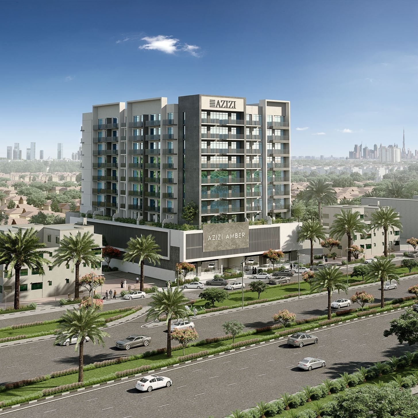Azizi Amber, image 2 of 6. Render supplied by developer.