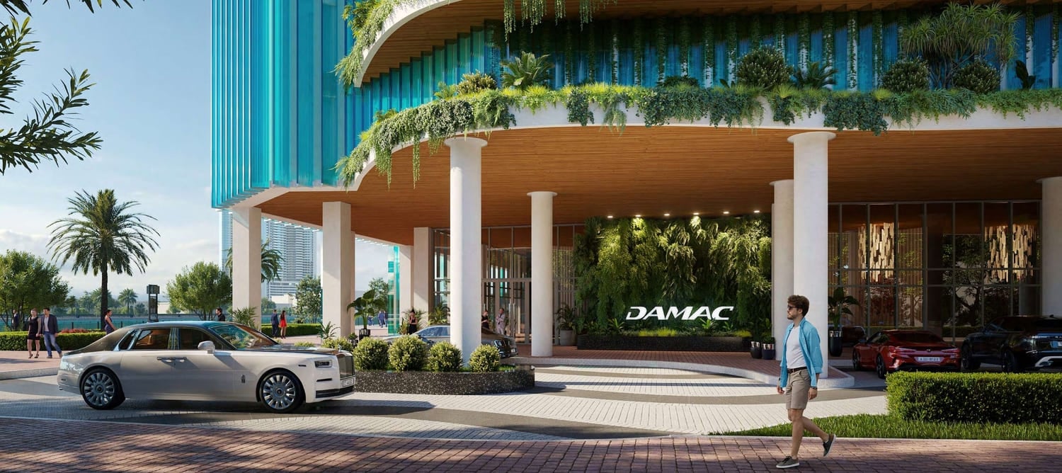 Chic Tower by Damac, image 1 of 15. Render supplied by developer.