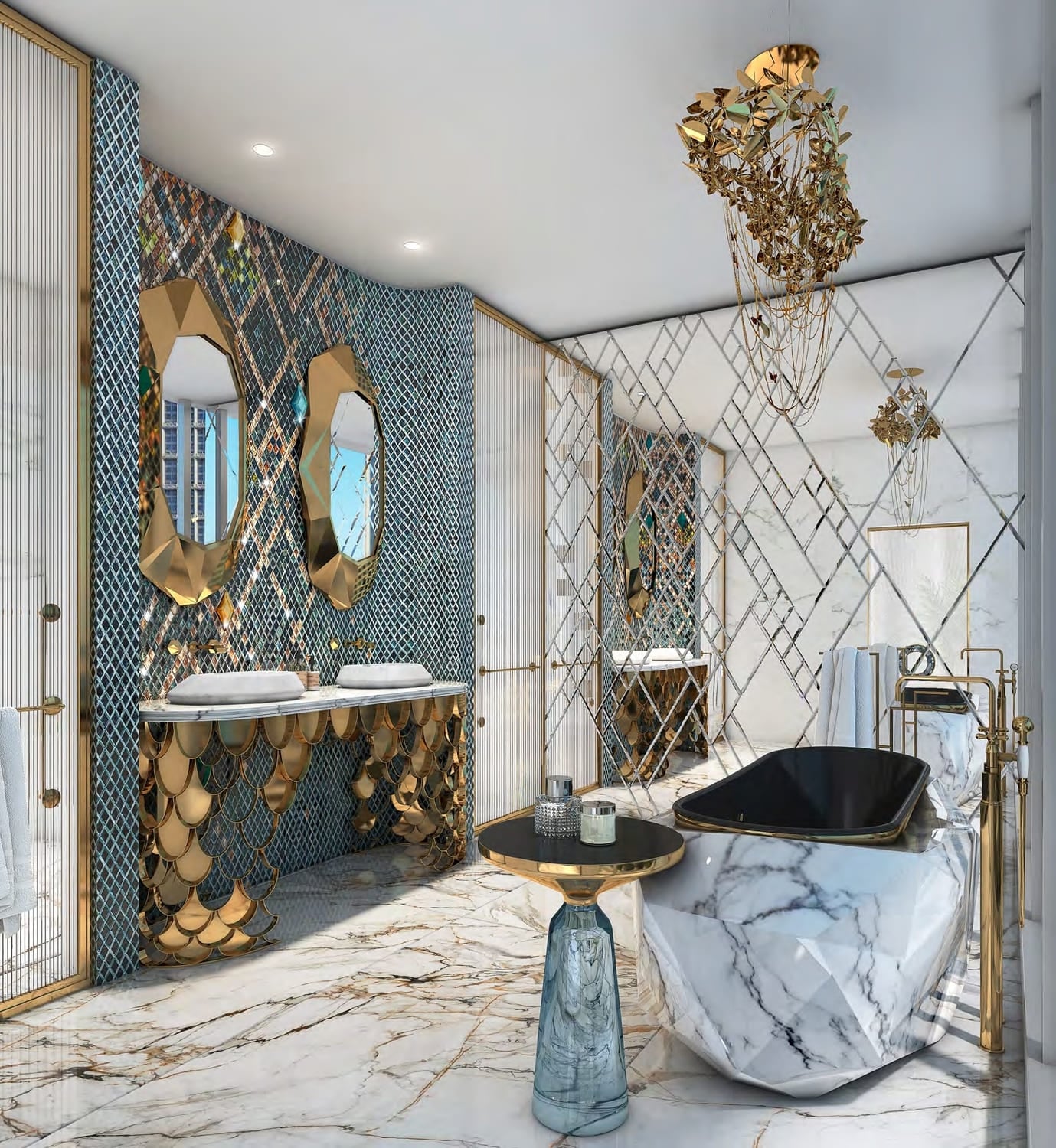 Chic Tower by Damac, image 8 of 15. Render supplied by developer.