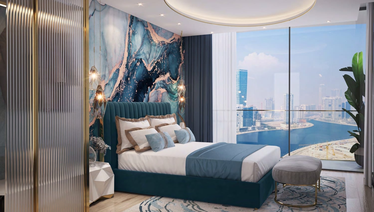 Chic Tower by Damac, image 9 of 15. Render supplied by developer.