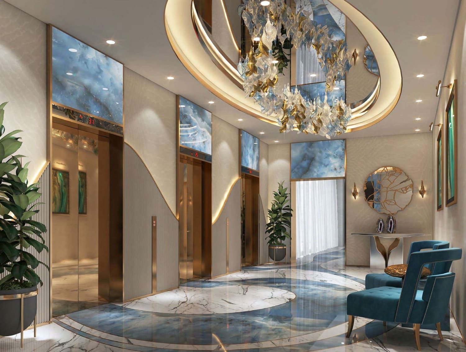 Chic Tower by Damac, image 15 of 15. Render supplied by developer.