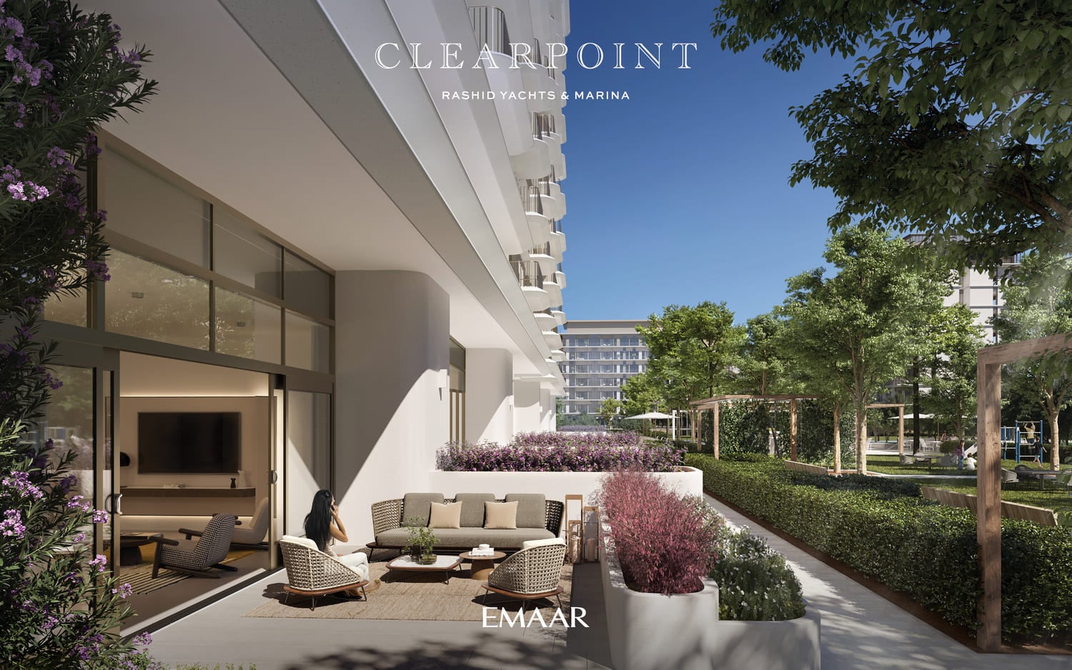 Clearpoint by Emaar, image 1 of 6. Render supplied by developer.