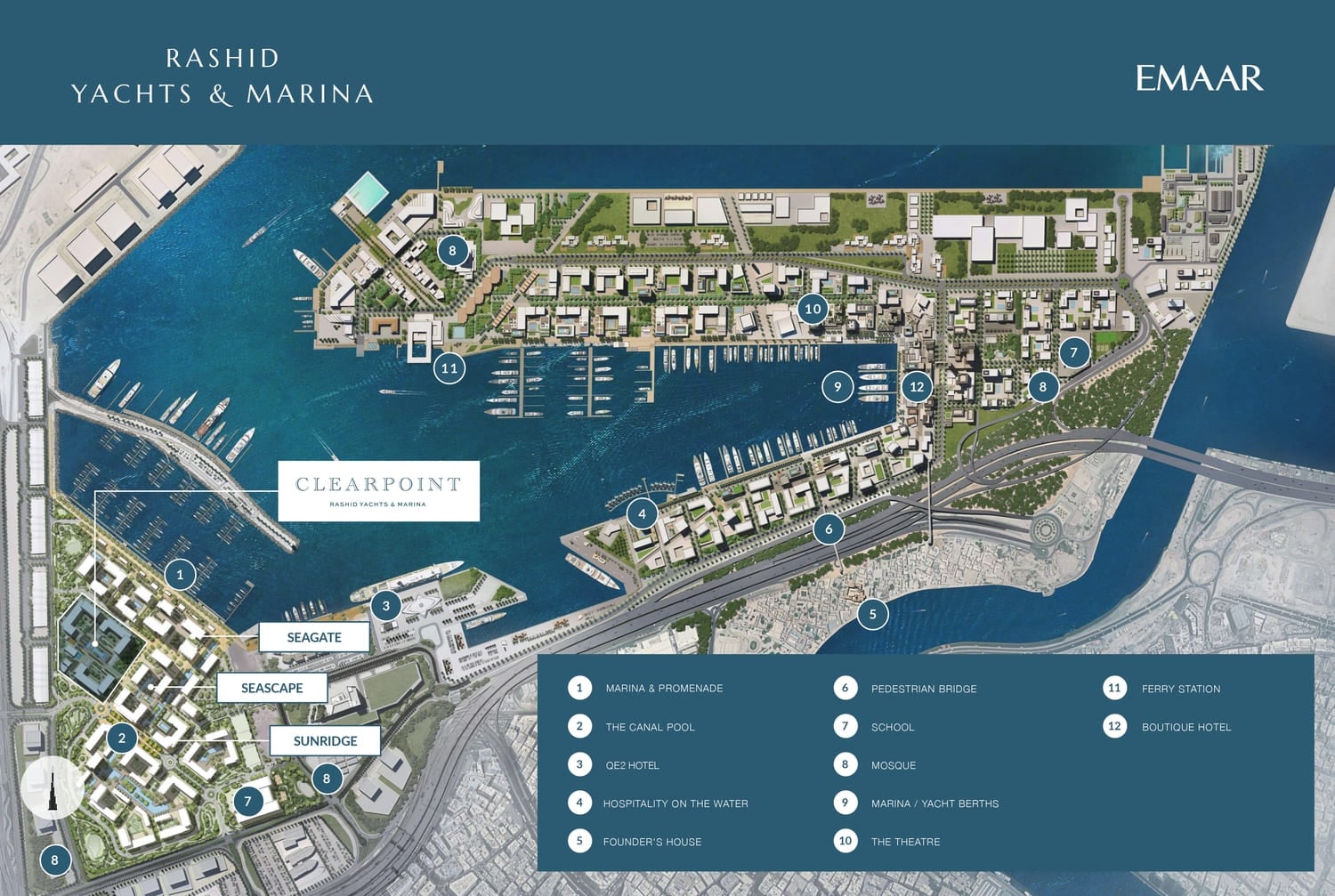 Clearpoint by Emaar, image 6 of 6. Render supplied by developer.