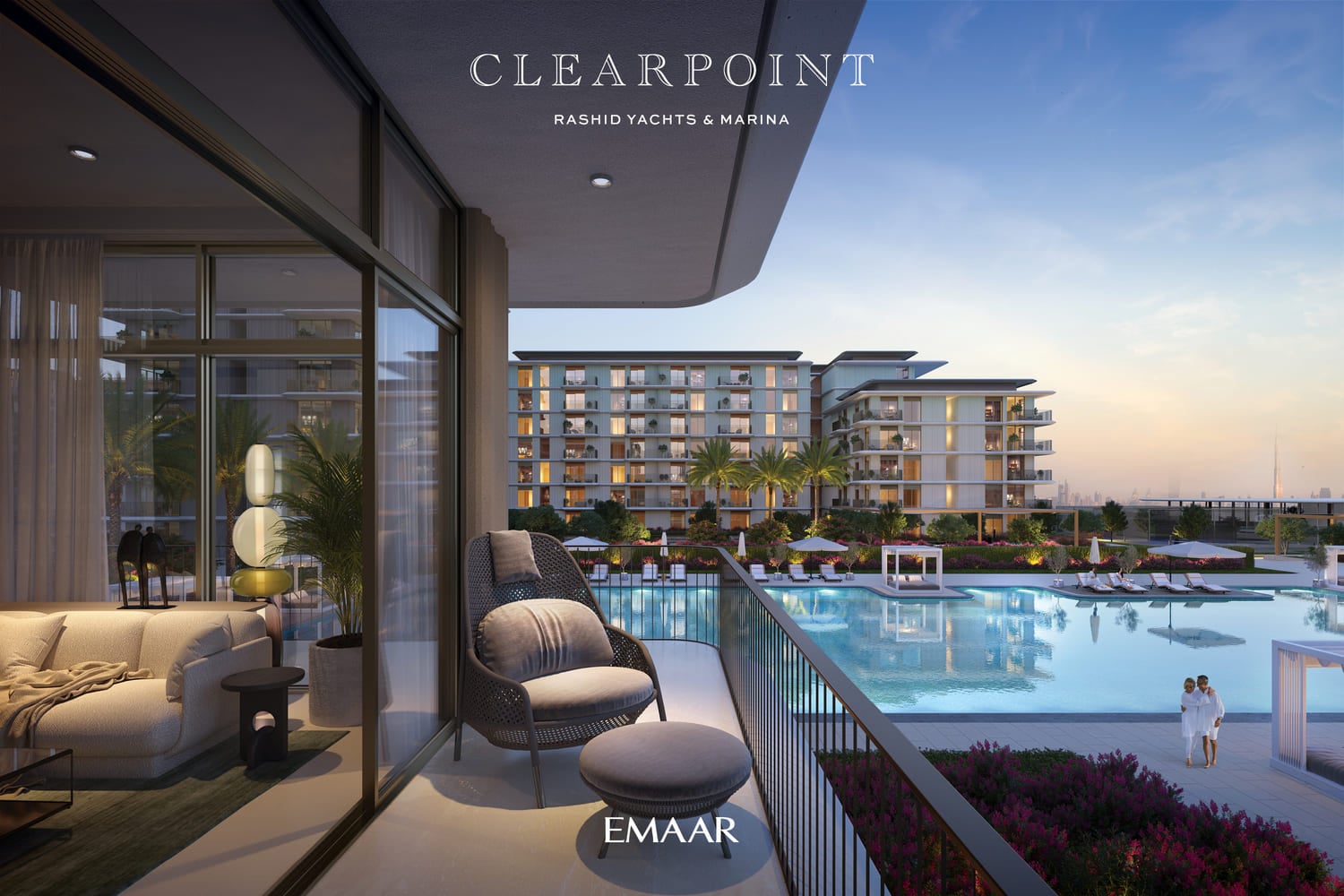 Clearpoint by Emaar, image 2 of 6. Render supplied by developer.