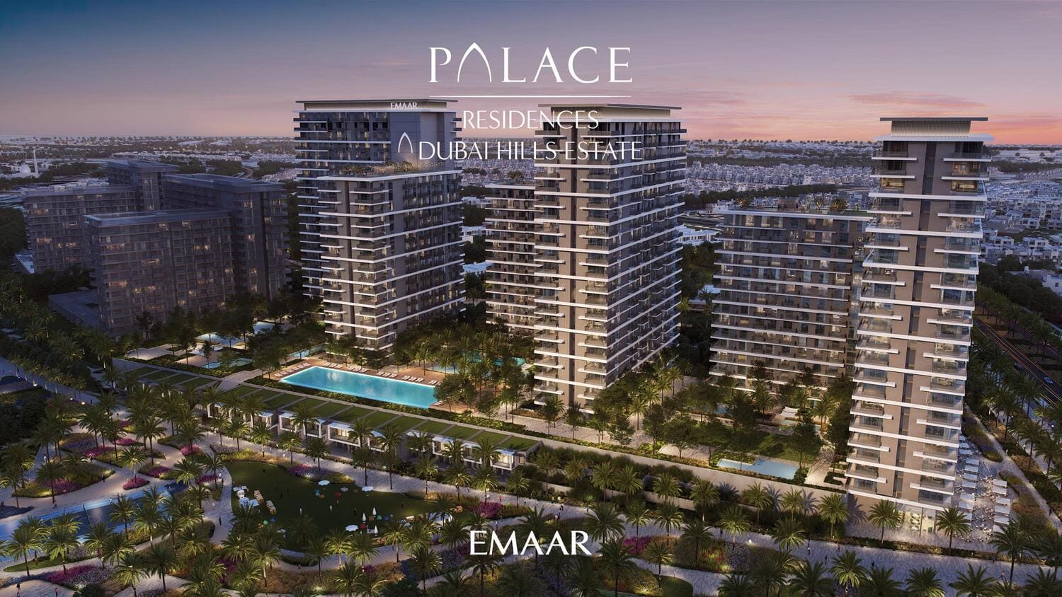 Palace Residences Dubai Hills Estate by Emaar in Dubai Hills, render supplied by developer