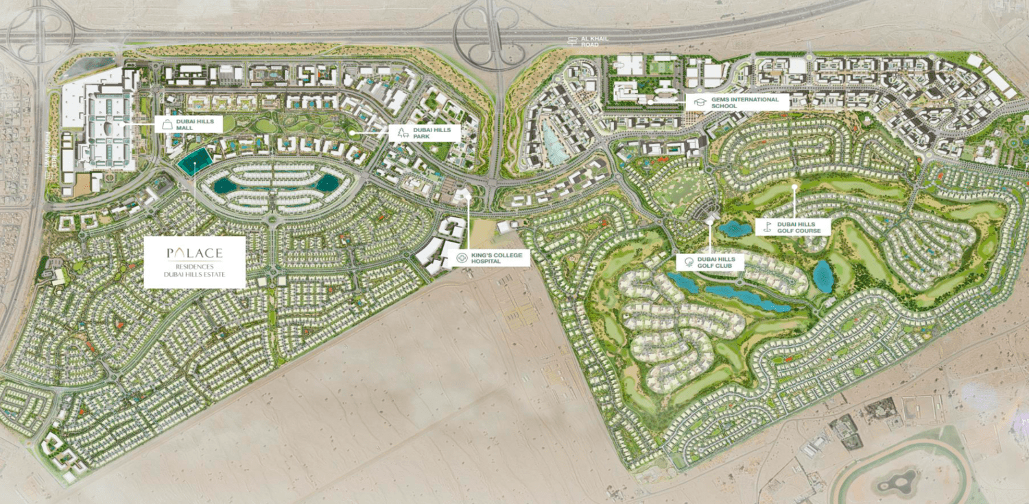 Palace Residences Dubai Hills Estate by Emaar, image 7 of 7. Render supplied by developer.