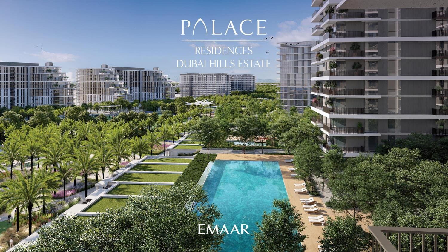 Palace Residences Dubai Hills Estate by Emaar, image 2 of 7. Render supplied by developer.
