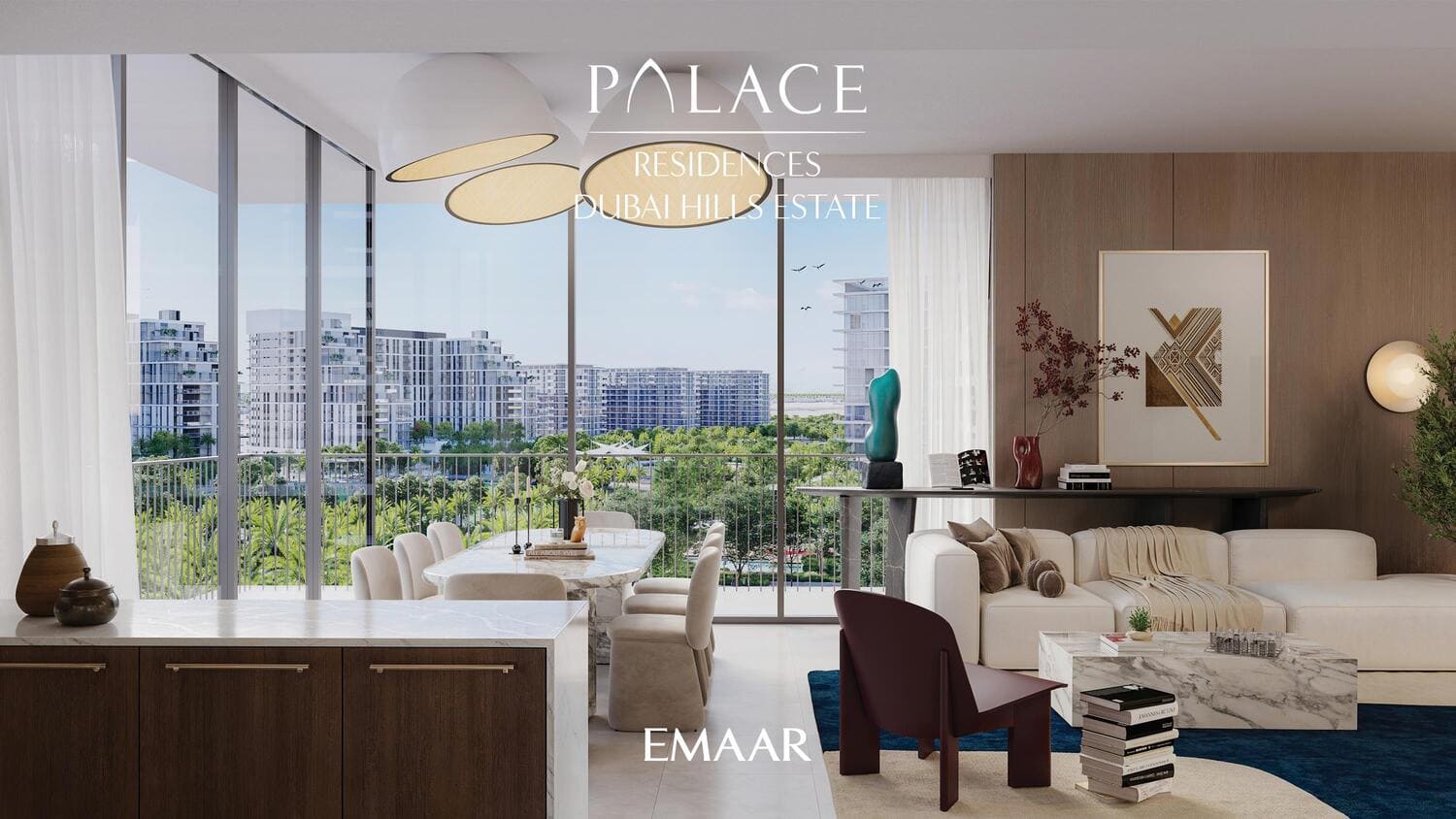 Palace Residences Dubai Hills Estate by Emaar, image 5 of 7. Render supplied by developer.