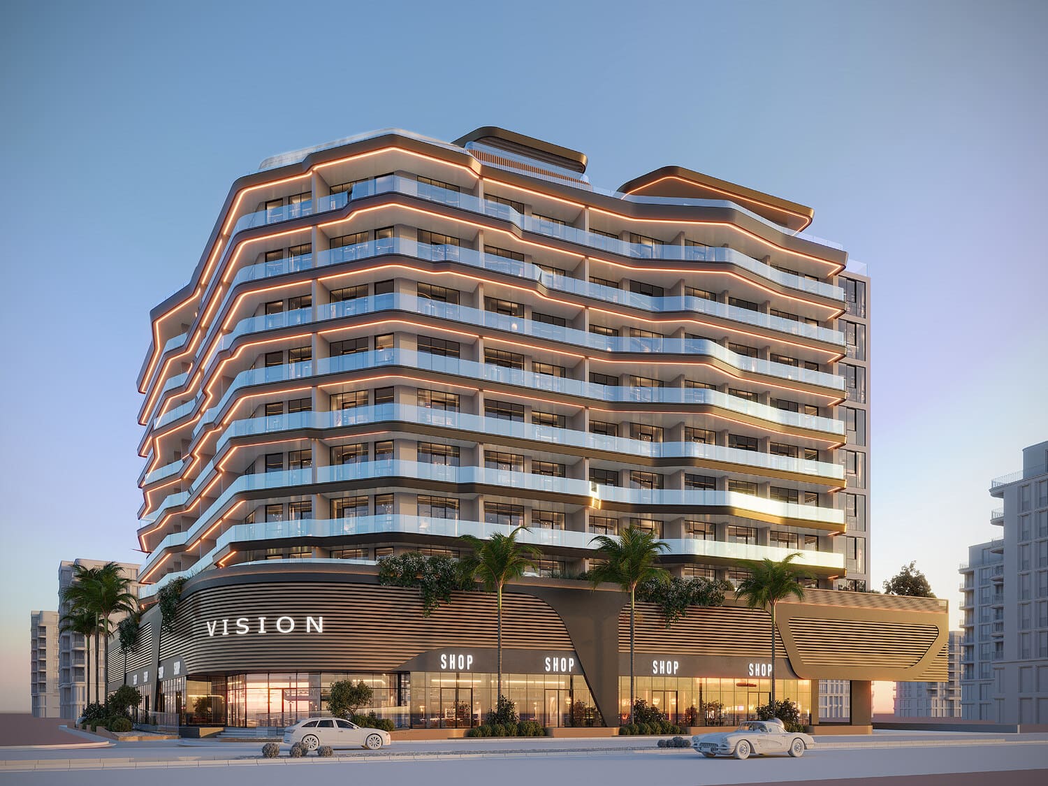 Reem by Vision, Wadi Al Safa 2. Render supplied by developer.