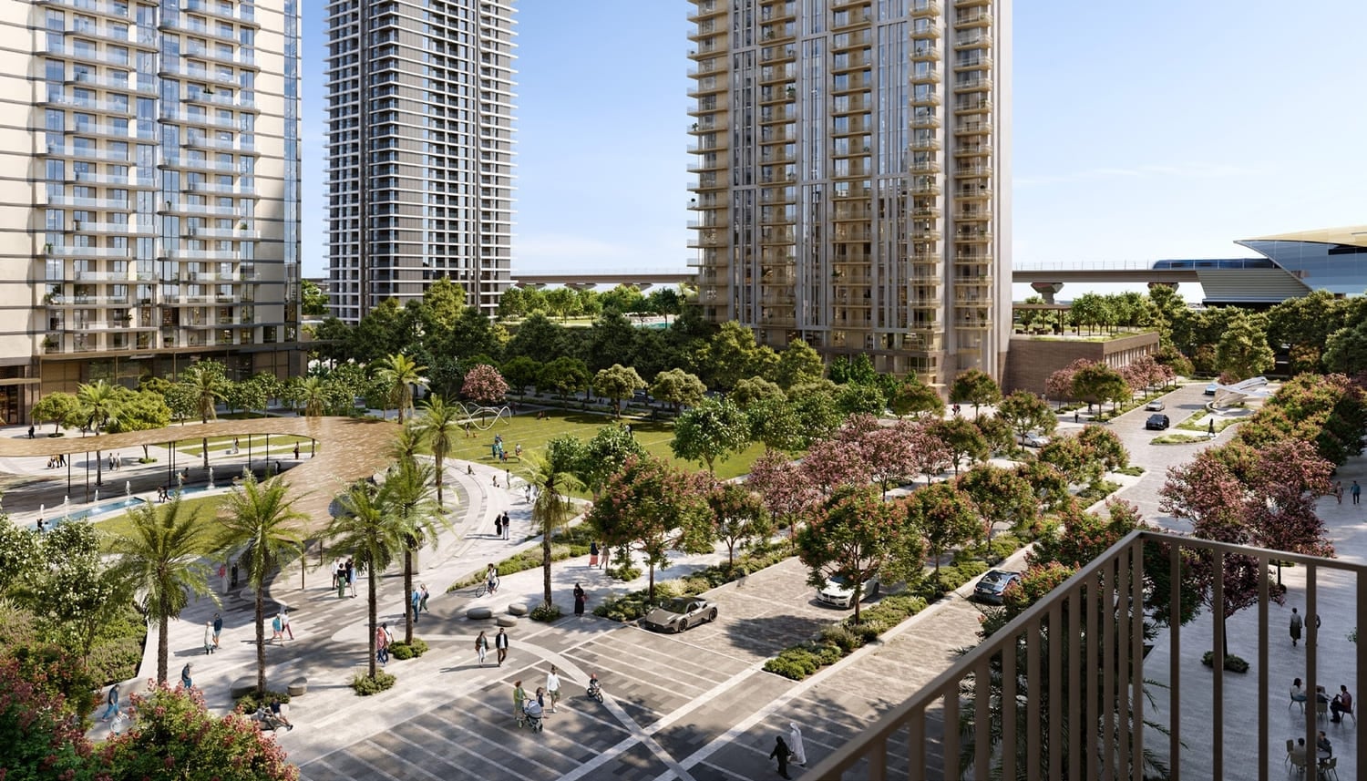 Oria by Emaar, image 2 of 7. Render supplied by developer.