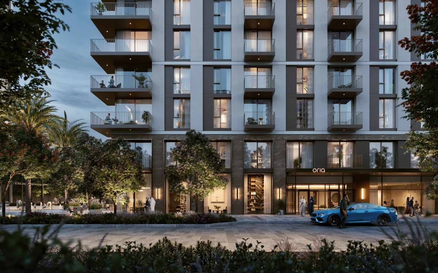Oria by Emaar, image 3 of 7. Render supplied by developer.