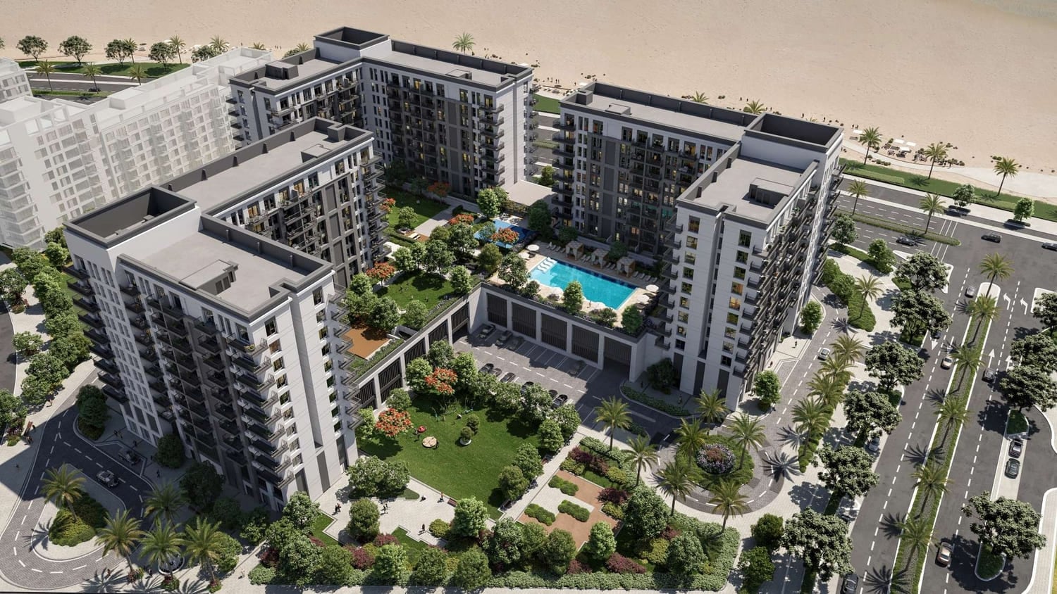 Rehan by Eagle Hills, Maryam Island. Render supplied by developer.
