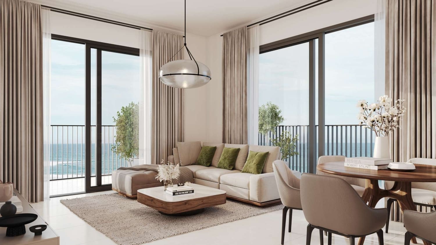 Oud Residences by Eagle Hills, image 3 of 8. Render supplied by developer.