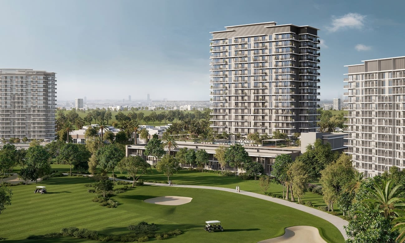 Golf Acres by Emaar, Emaar South. Render supplied by developer.