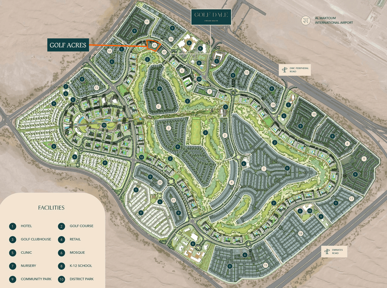 Golf Acres by Emaar, image 5 of 6. Render supplied by developer.