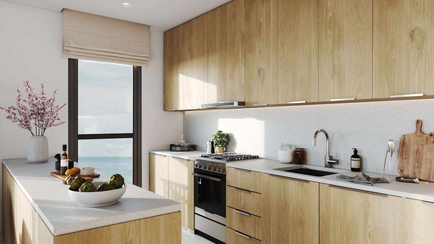 Oud Residences by Eagle Hills, image 6 of 8. Render supplied by developer.