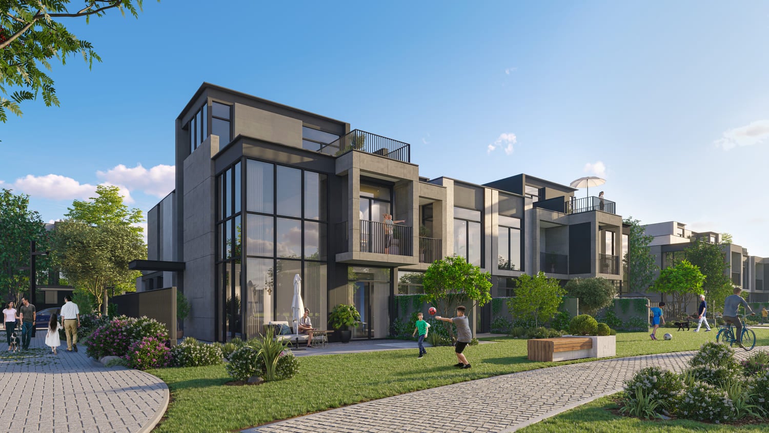 Mudon Al Ranim 5 by Dubai Properties, Mudon. Render supplied by developer.