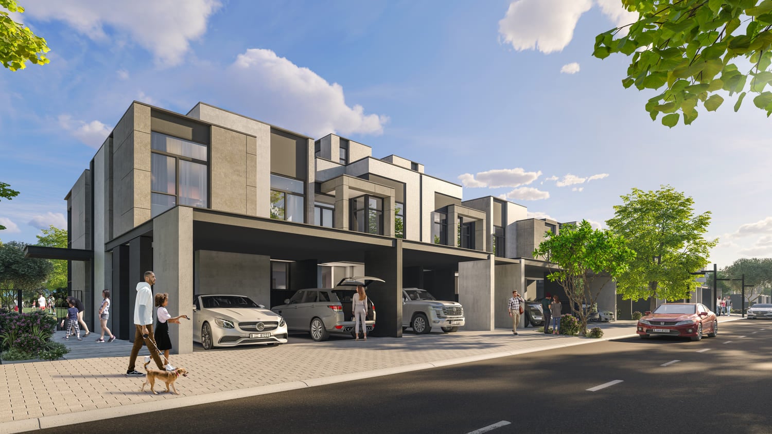 Mudon Al Ranim 5 by Dubai Properties, image 1 of 8. Render supplied by developer.