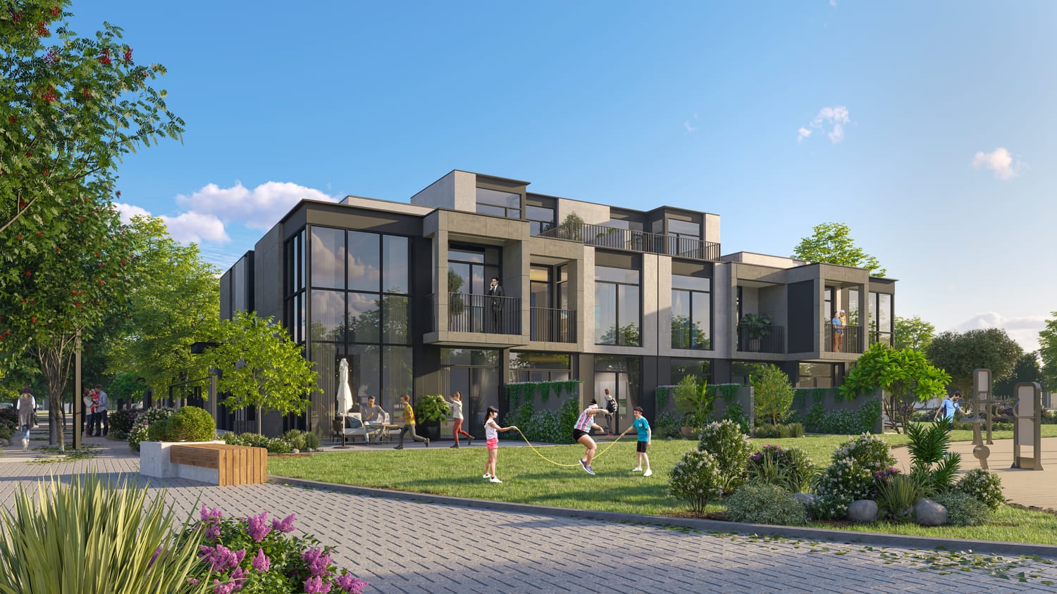 Mudon Al Ranim 5 by Dubai Properties, image 3 of 8. Render supplied by developer.
