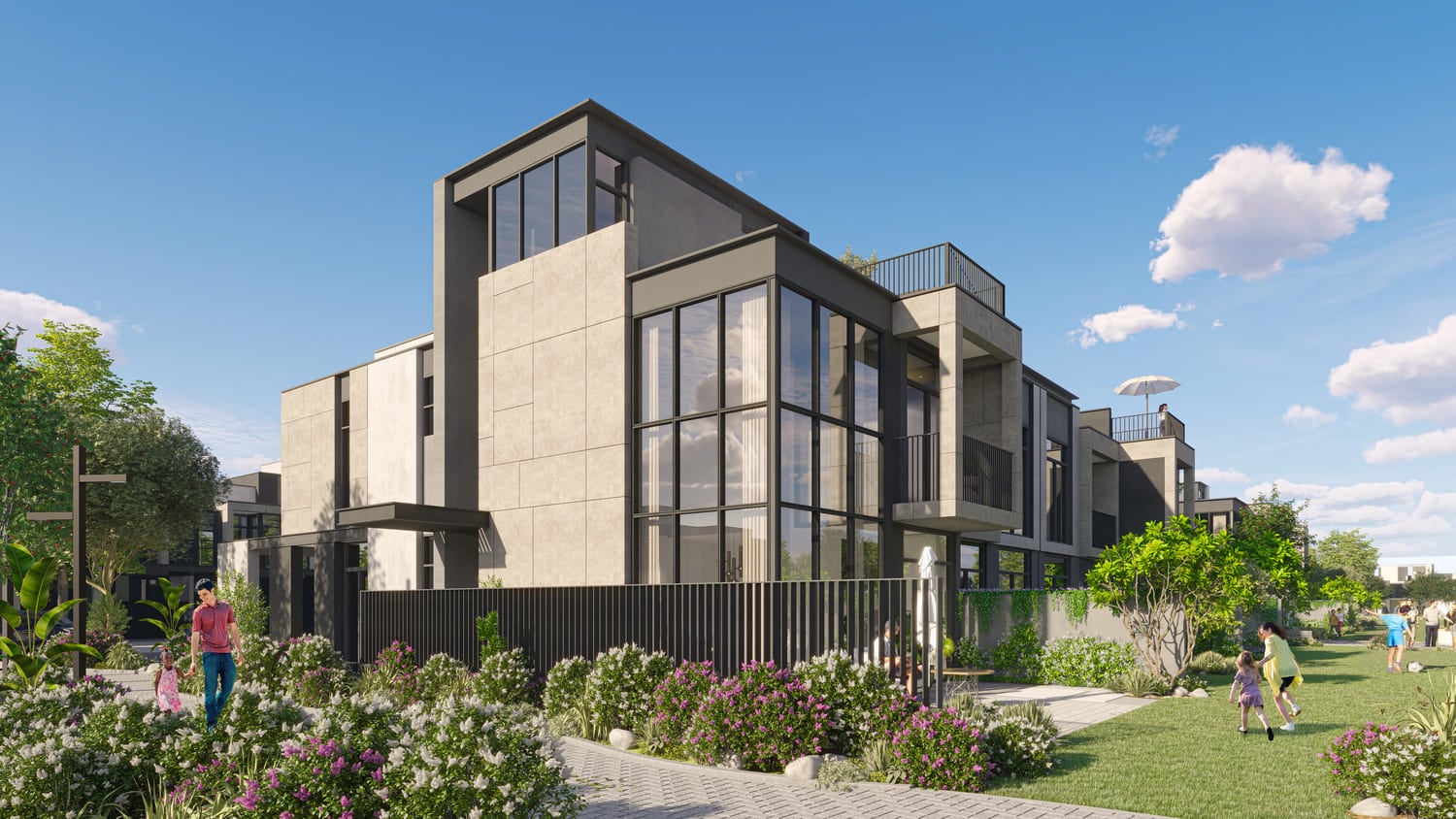 Mudon Al Ranim 5 by Dubai Properties, image 4 of 8. Render supplied by developer.