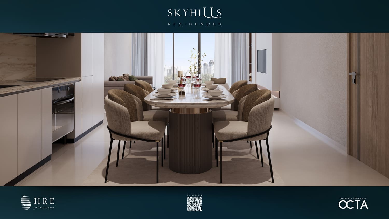 Sky Hills Residence by HRE Development, image 3 of 19. Render supplied by developer.