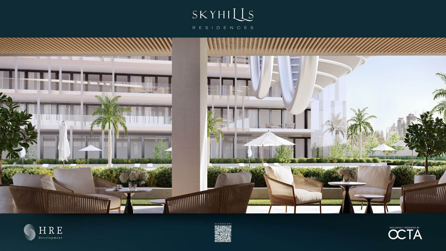 Sky Hills Residence by HRE Development, image 2 of 19. Render supplied by developer.