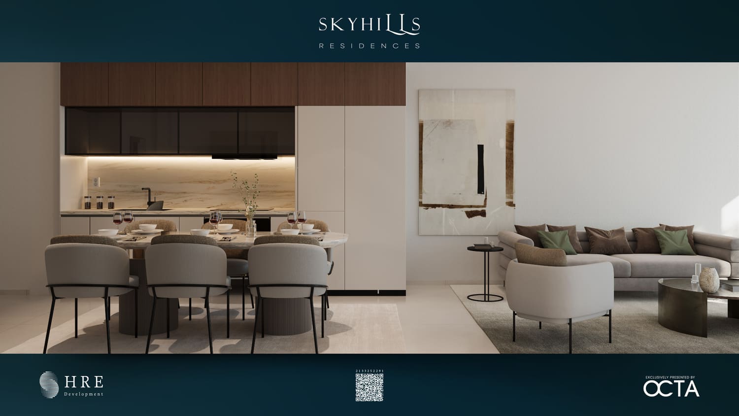 Sky Hills Residence by HRE Development, image 6 of 19. Render supplied by developer.