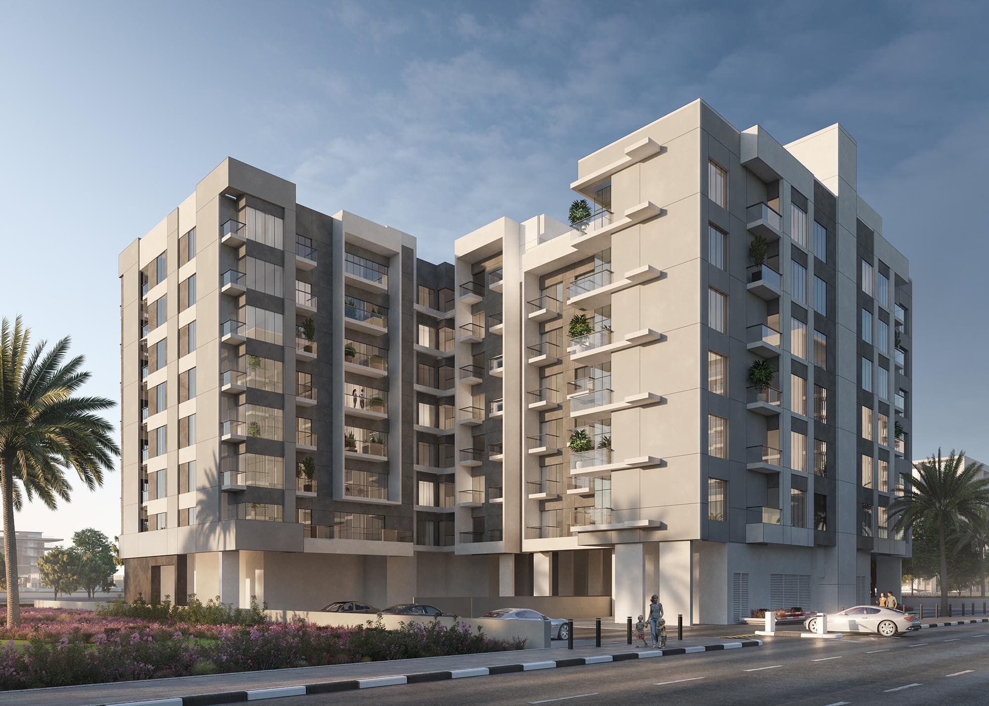 Azizi Pearl, image 1 of 9. Render supplied by developer.