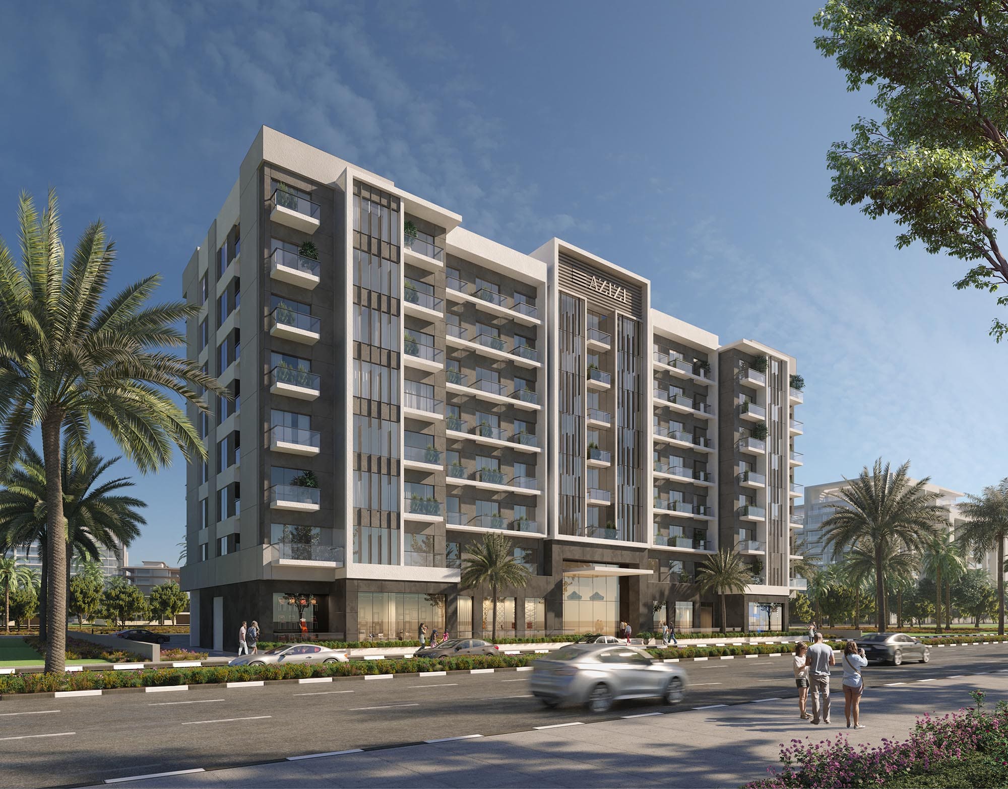 Azizi Pearl, Jebel Ali Village. Render supplied by developer.