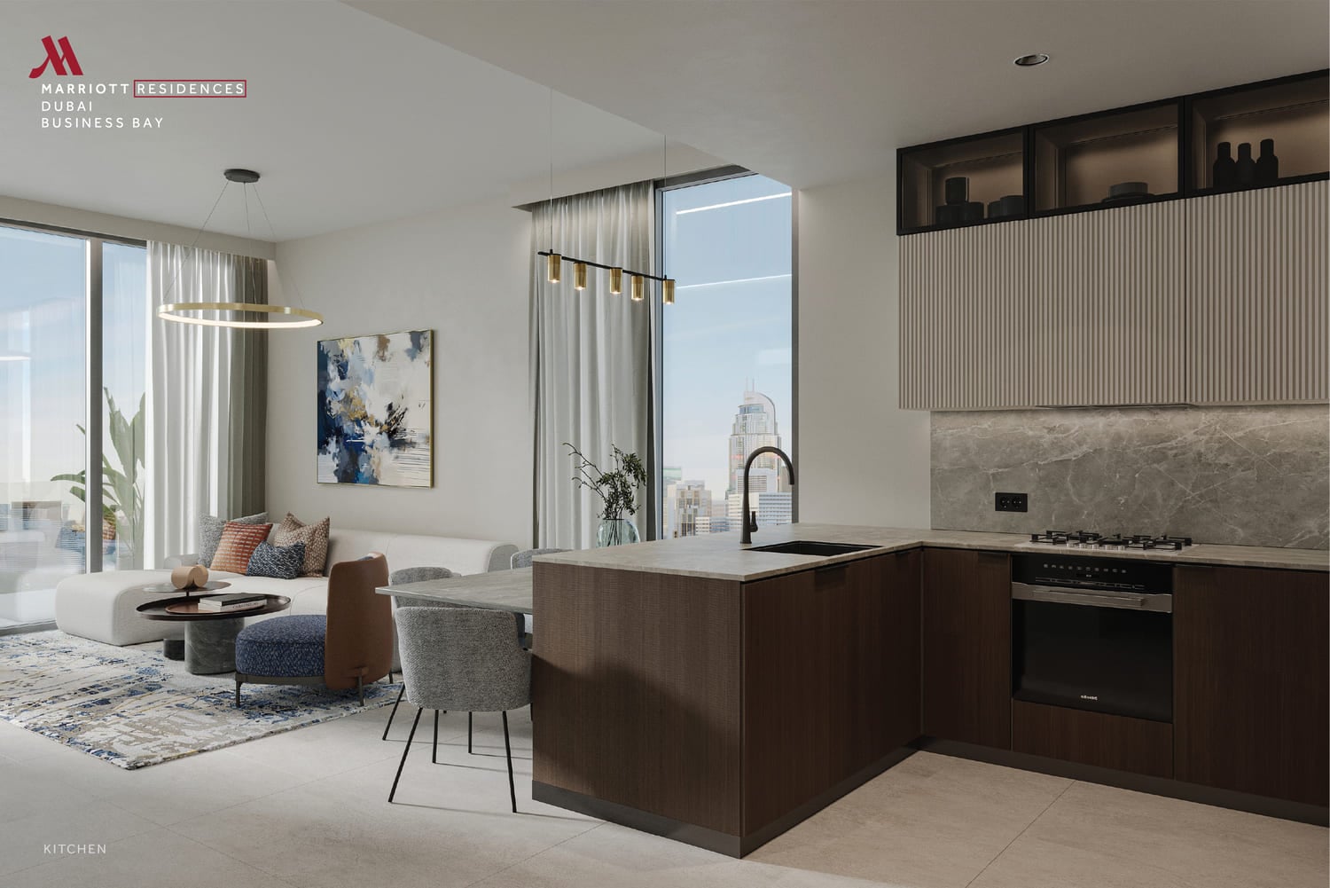 Marriott Residences by Fortune 5, image 8 of 13. Render supplied by developer.