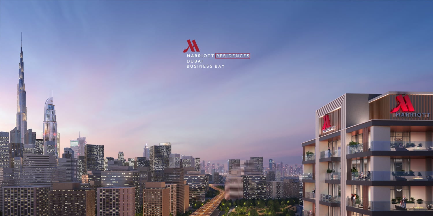 Marriott Residences by Fortune 5, image 1 of 13. Render supplied by developer.